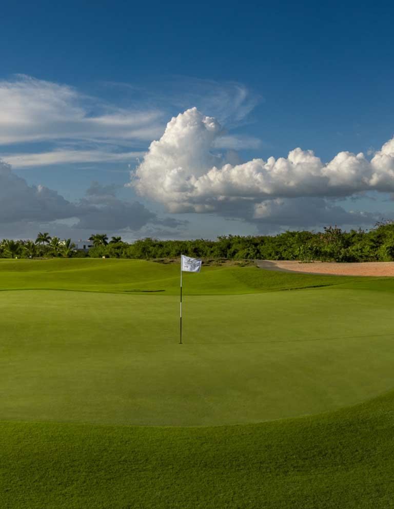 Hole 7 - 18 hole course in Riviera Maya Golf Club