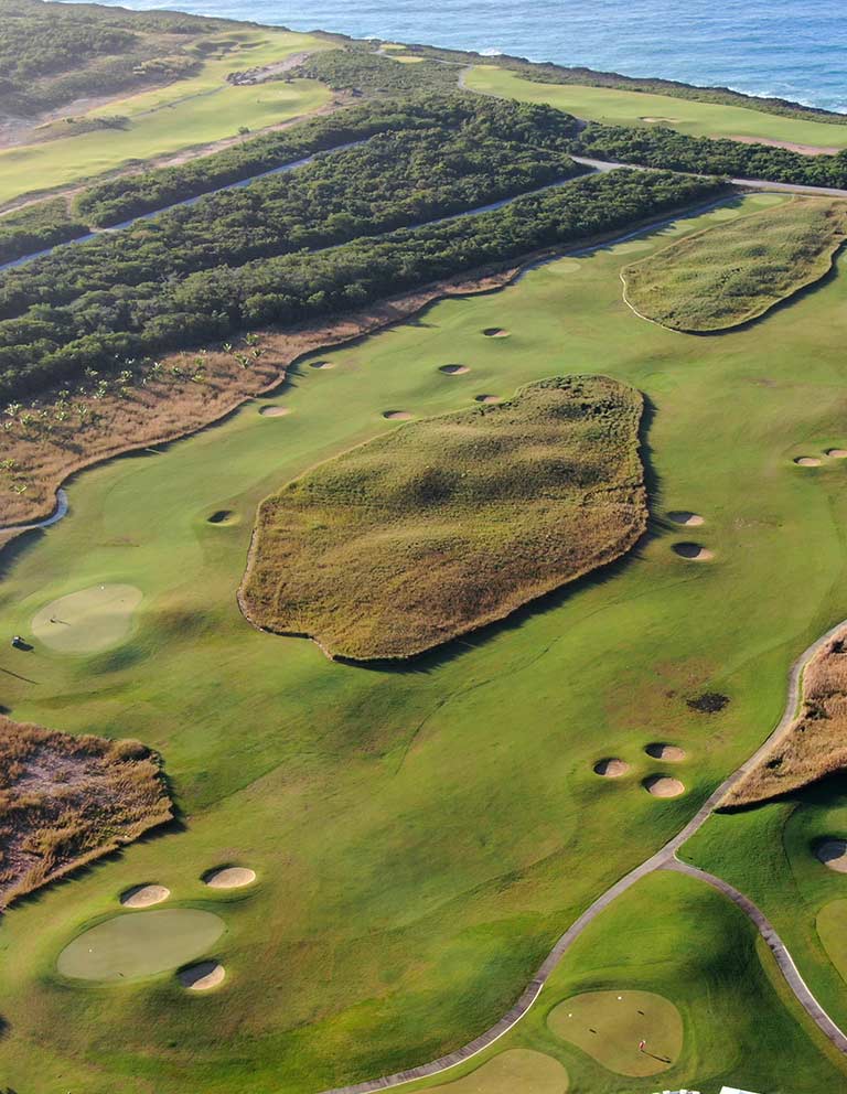 Imágenes del hoyo 9 para el campo de 18 hoyos de Golf La Romana