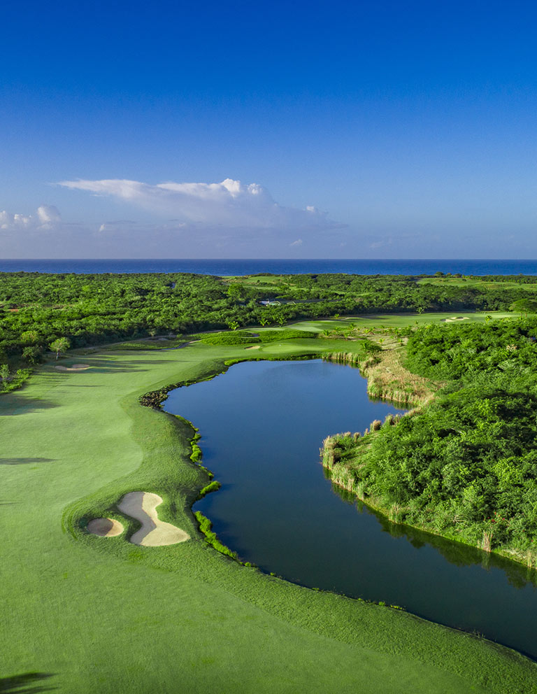 Imágenes del hoyo 12 para el campo de 18 hoyos de Golf La Romana