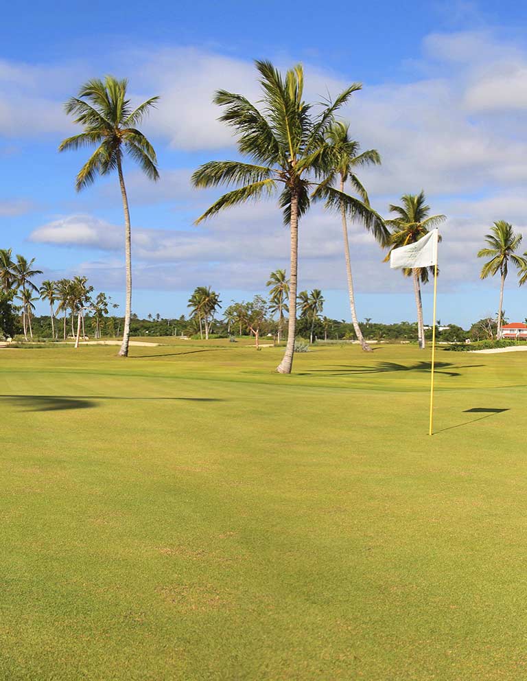 Hole 1 - 9 hole course in Riviera Maya Golf Club