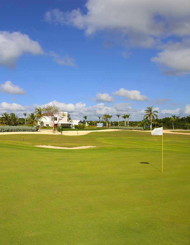 Hole 6 - 9 hole course in Riviera Maya Golf Club