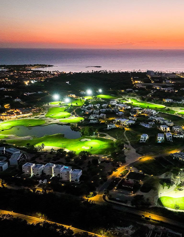 Executive iluminatted Golf Course